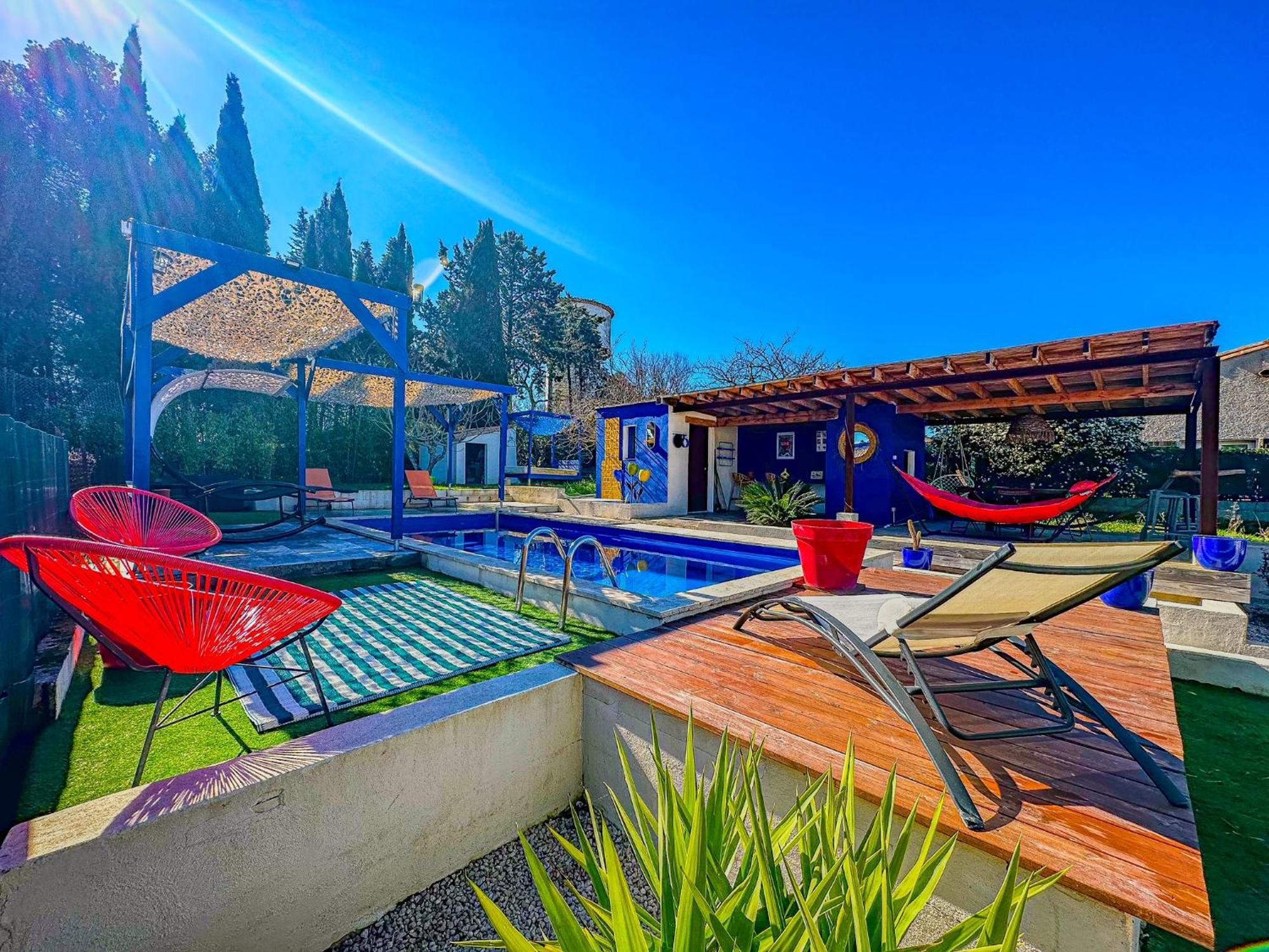 Loft Modern Avec Jardin Piscine Et Pool House Villa *
