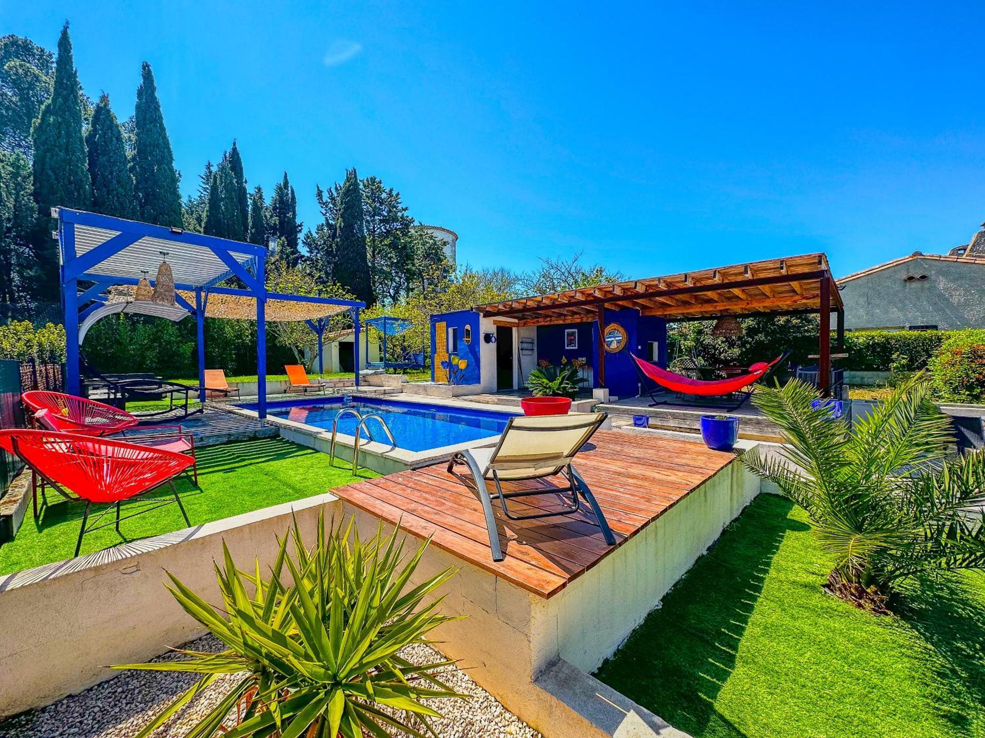 Loft Modern Avec Jardin Piscine Et Pool House Villa Lavalette